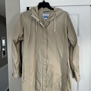 Columbia “Pardon My Trench” Omni Shield Rain/Wind Hooded Jacket